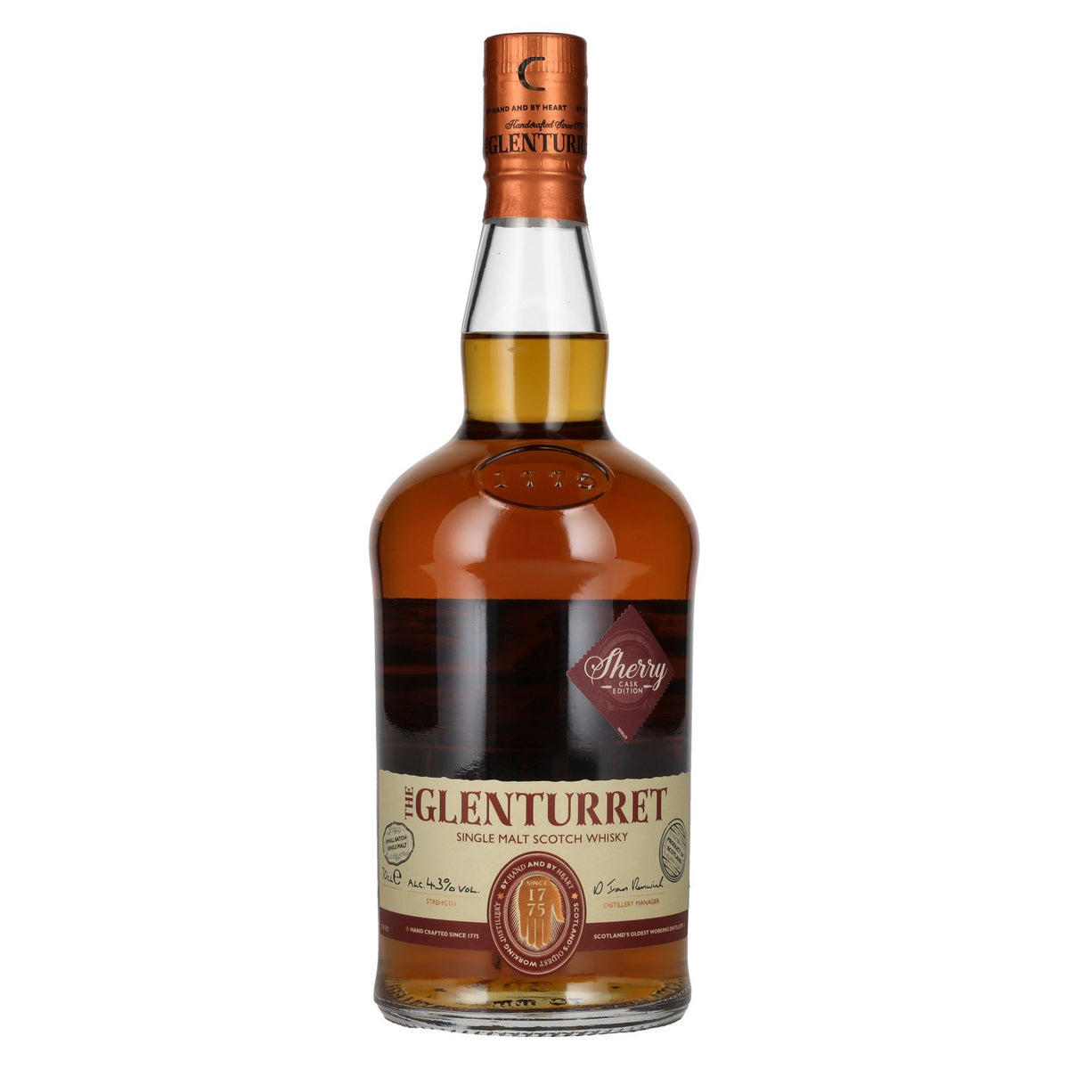 The Glenturret Sherry Cask Edition 43% vol. 0,7l