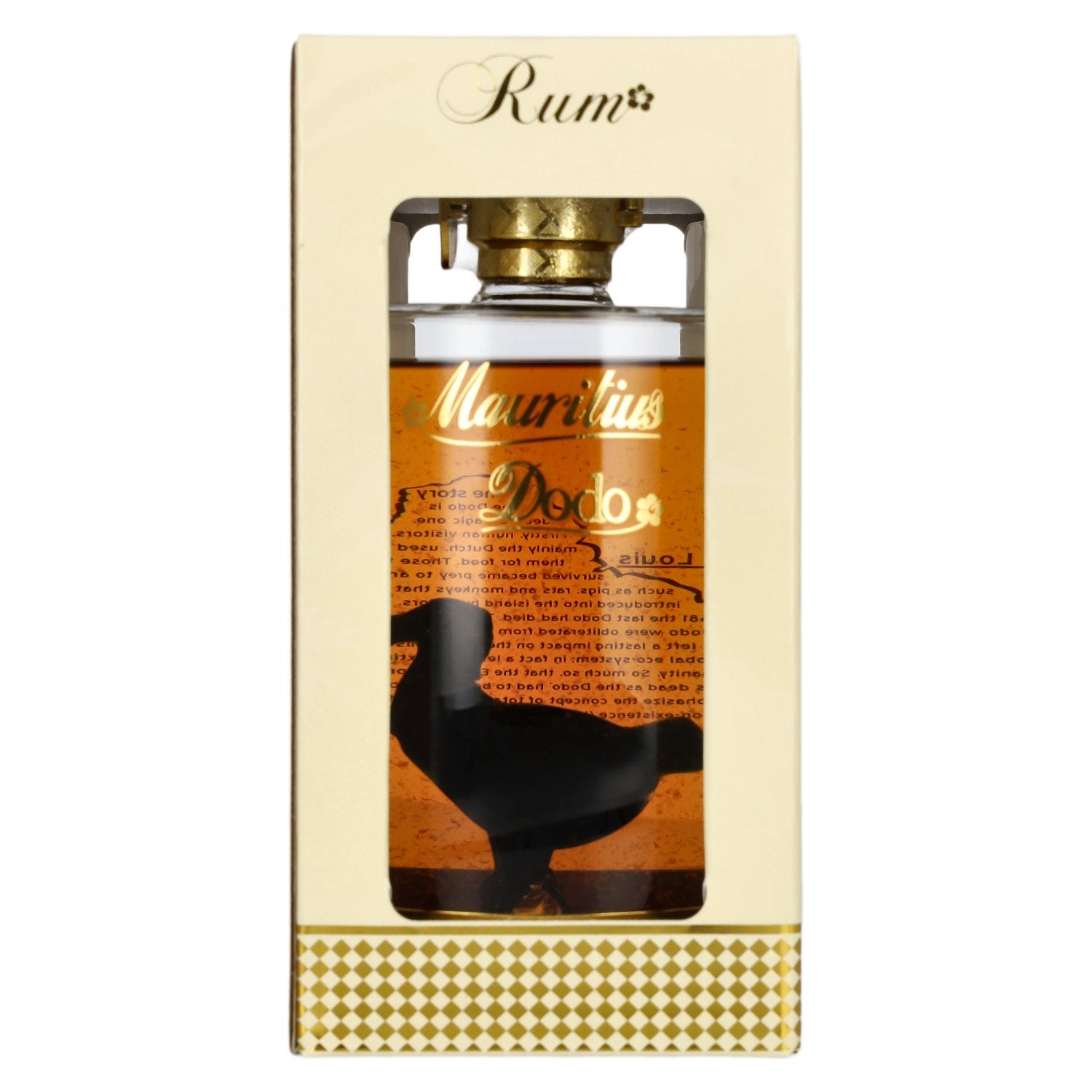 Mauritius Dodo Gold Rum 40% vol. 0,7l en boîte cadeau