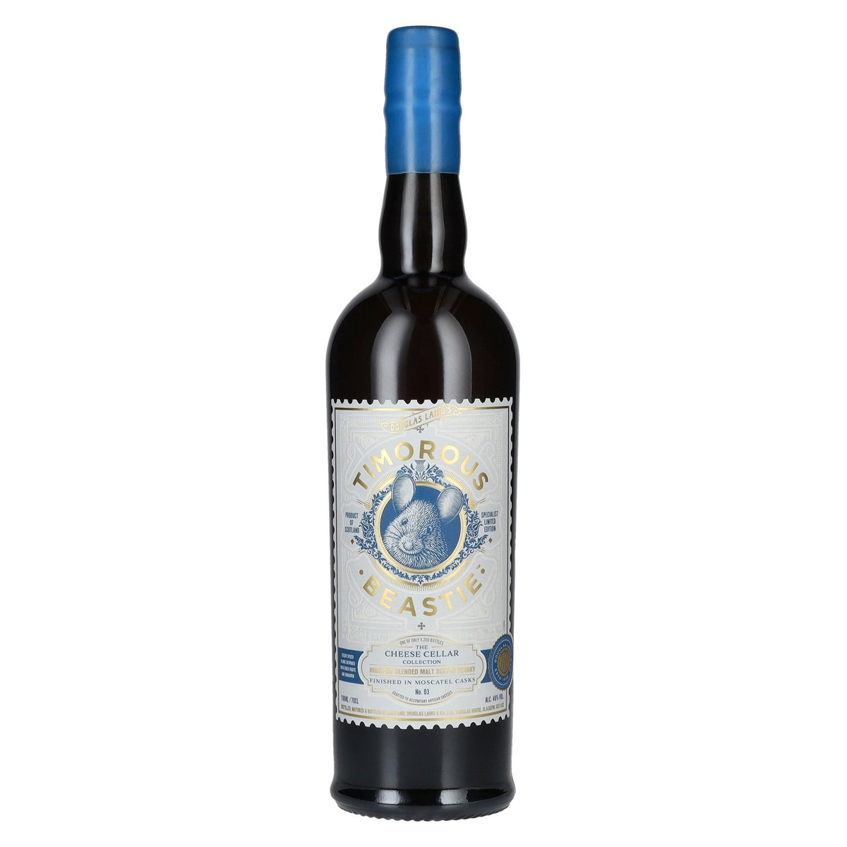 Douglas Laing Timorous Beastie Cheese Cellar Collection Moscatel Cask Édition limitée 48 % vol. 0,7 l