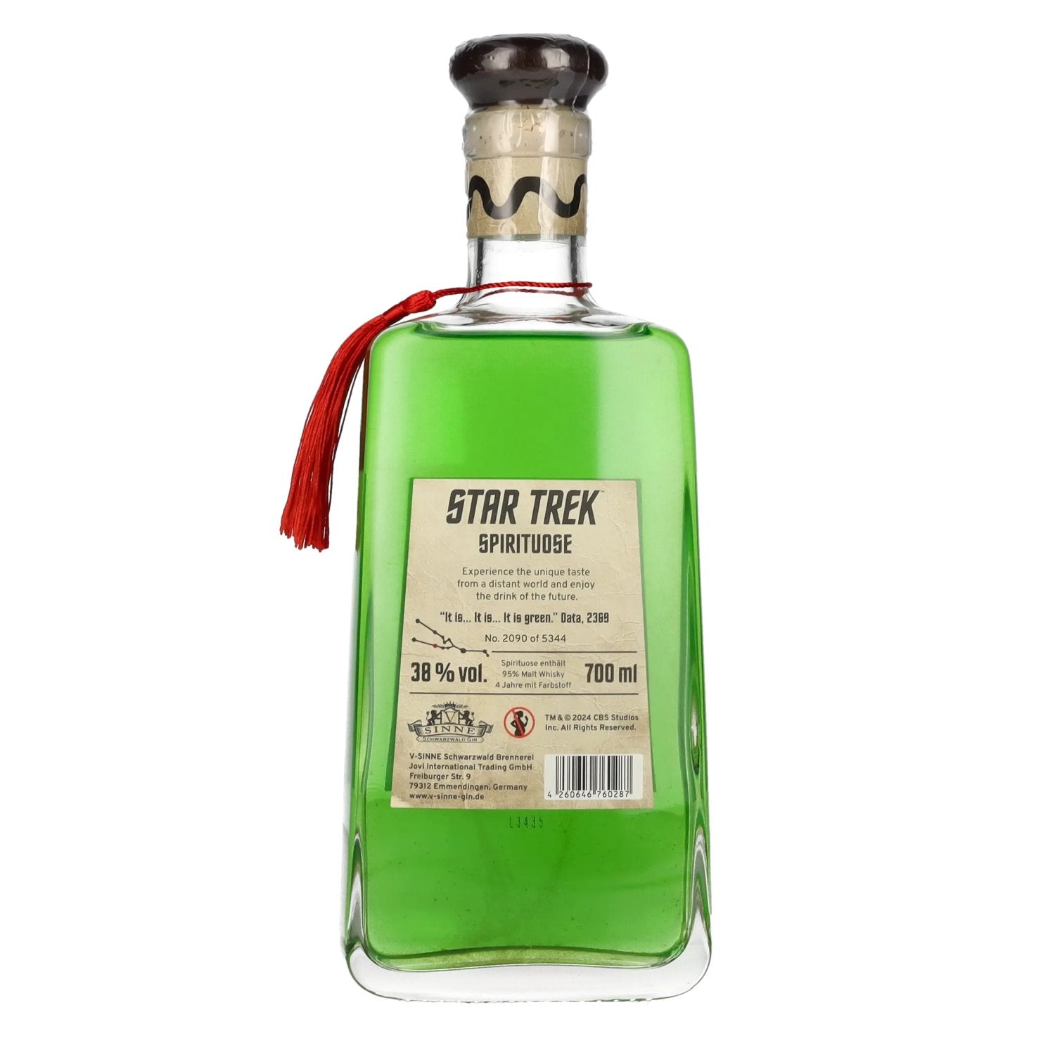 V-Sinne Forêt Noire STAR TREK 5344 Aldebaran Spirit 38% vol. 0,7l