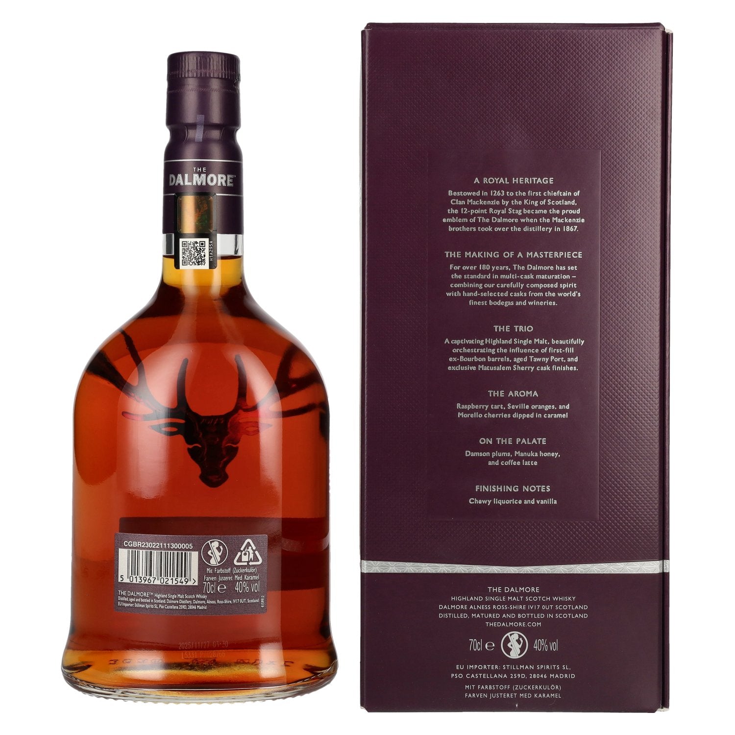 The Dalmore THE TRIO Highland Single Malt Scotch Whisky 40% Vol. 0,7l in Geschenkbox