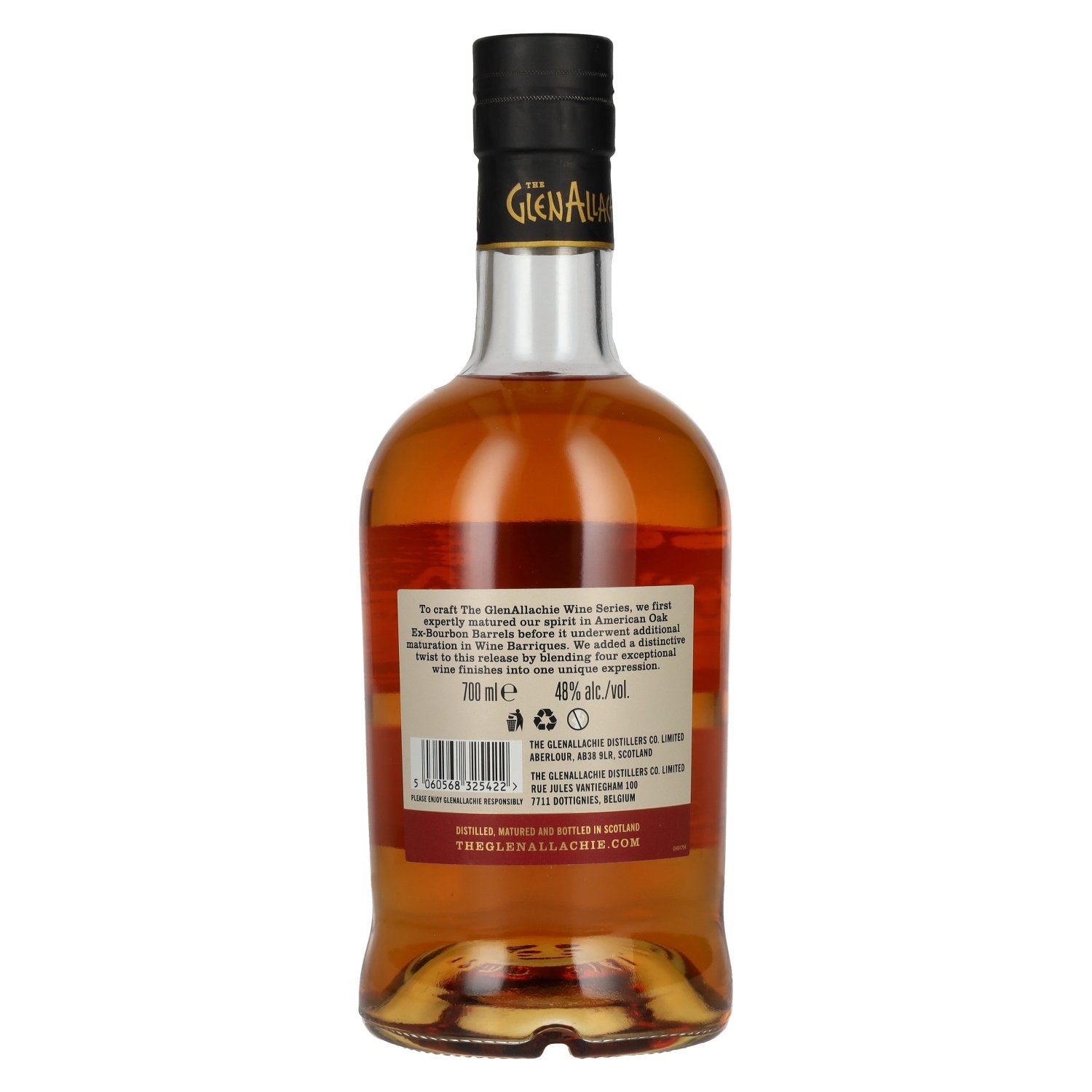 The GlenAllachie WINE SERIES Cuvée Cask Finish 2012 48% Vol. 0,7l