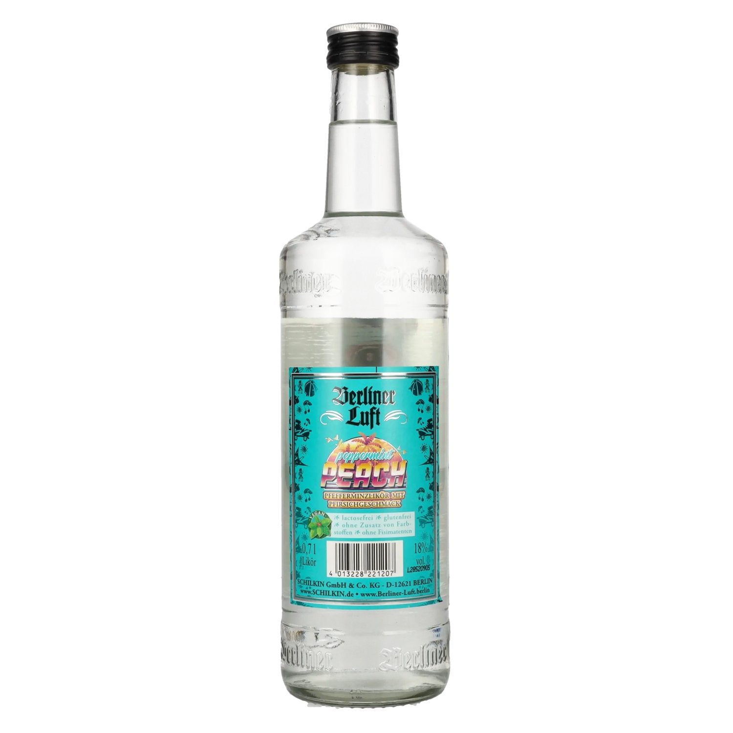 Berliner Luft PEPPERMINT PEACH The Fresh Peppermint Liqueur 18% Vol. 0,7l