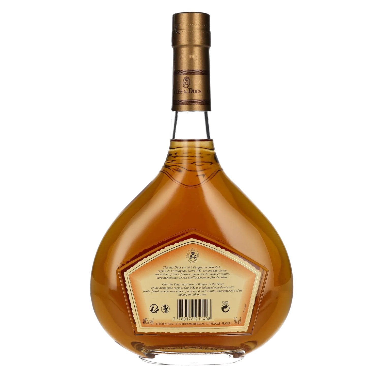 Clés des Ducs Armagnac V.S. 40% Vol. 0,7l