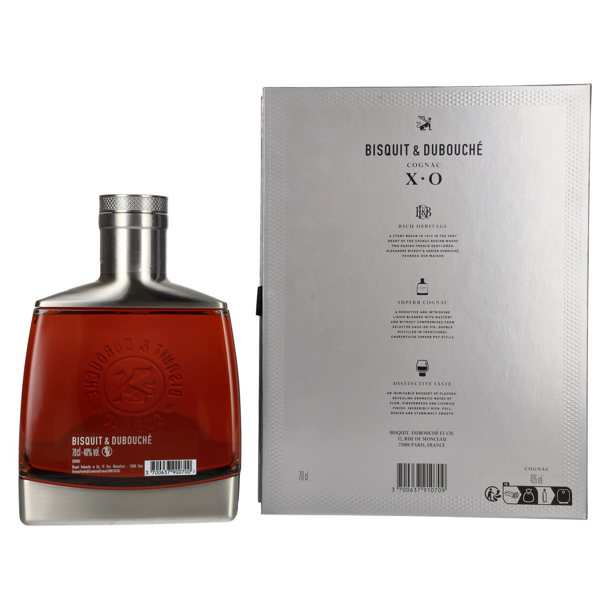 Bisquit &amp; Dubouché Cognac XO 40% Vol. 0,7l in gift box