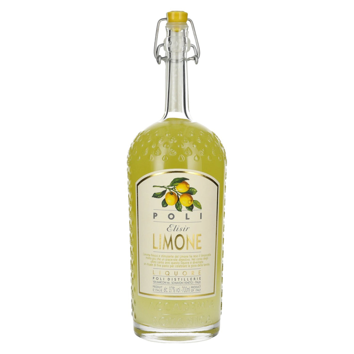 Poli Elisir Limone Liquore 27% vol. 0,7l