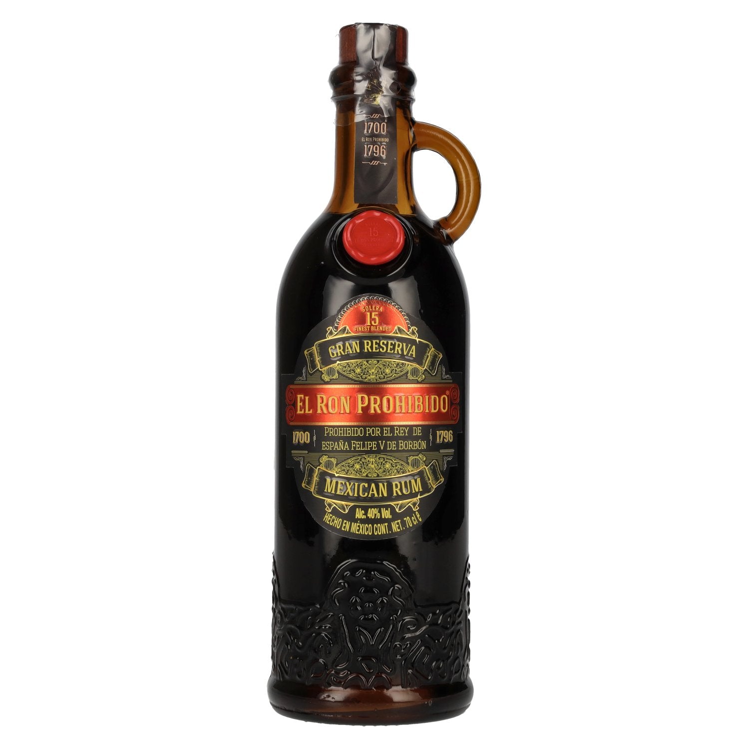 El Ron Prohibido Solera 15 Gran Reserva Finest Blended Mexican Rum 40% Vol. 0,7l