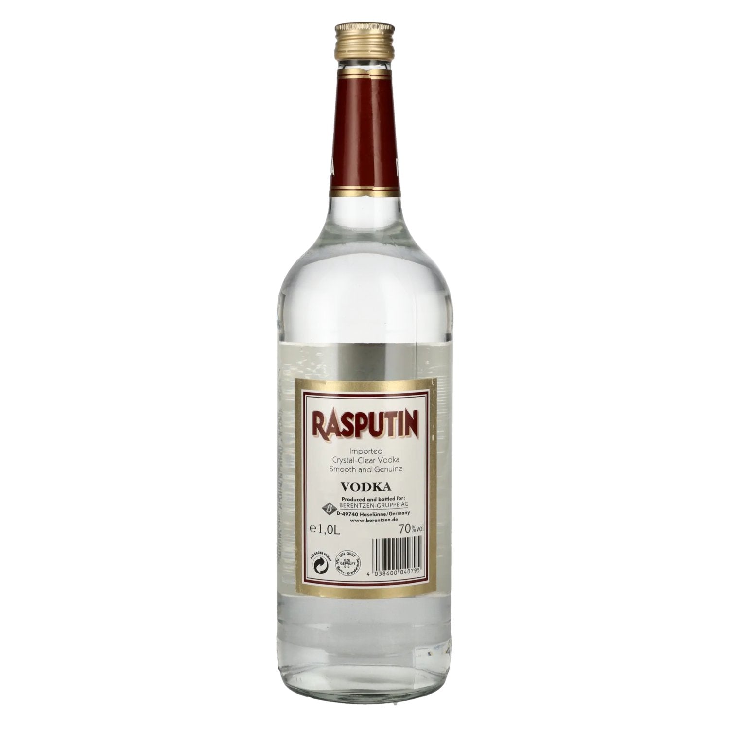 Rasputin Vodka 70% Vol. 1l