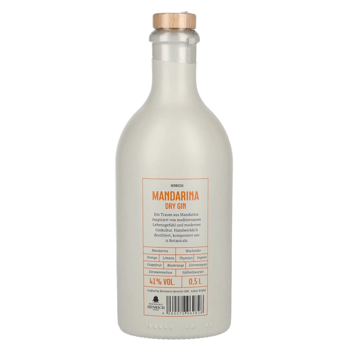 Mandarina Dry Gin 41% Vol. 0,5l