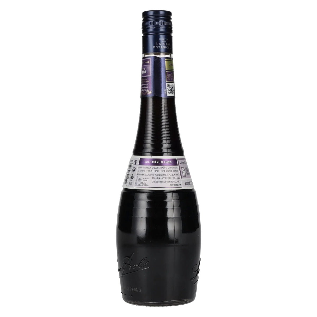 Bols Crème de Cassis Liqueur 17% vol. 0.7 l, white label