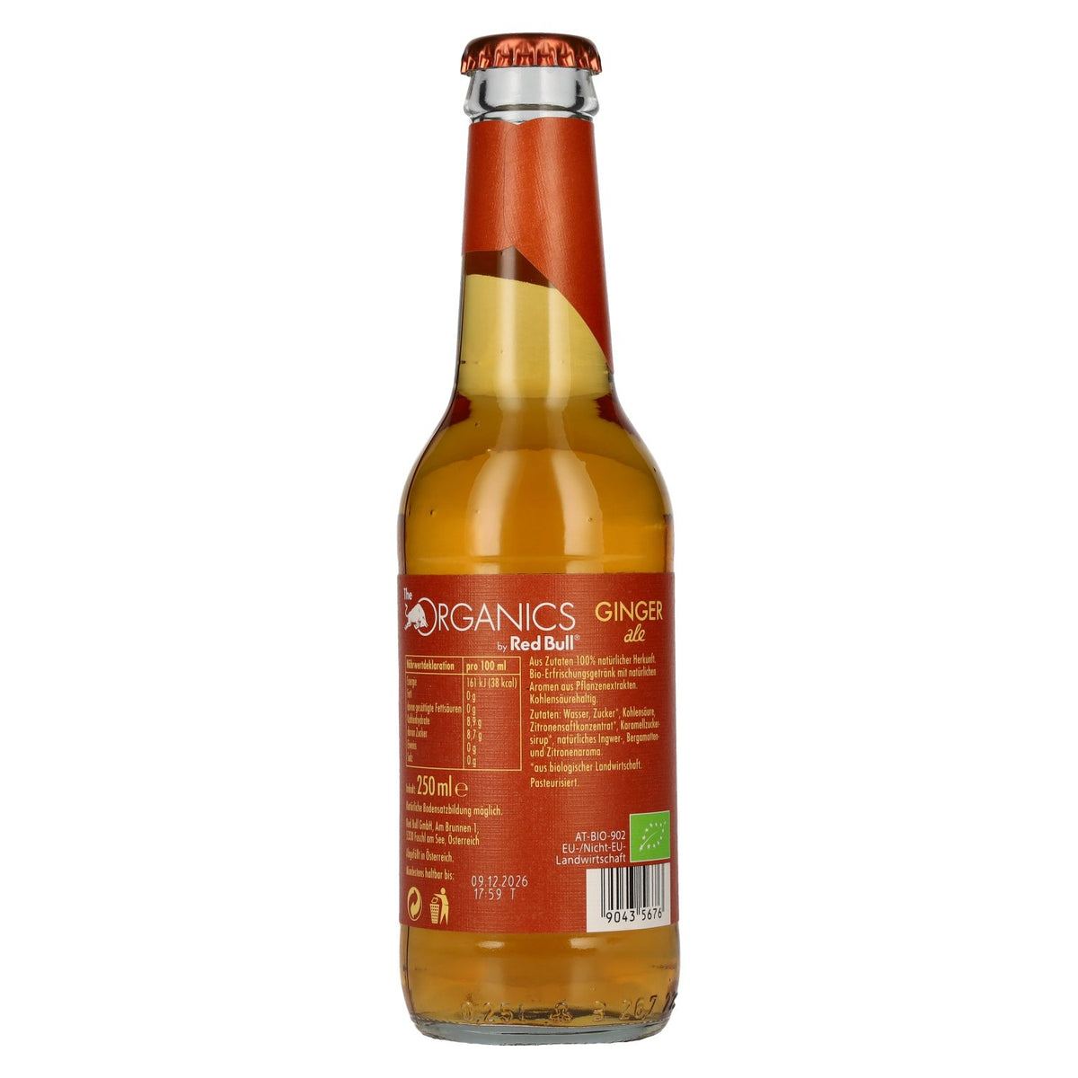 Red Bull Organics by Red Bull GINGER ale 0,25 l