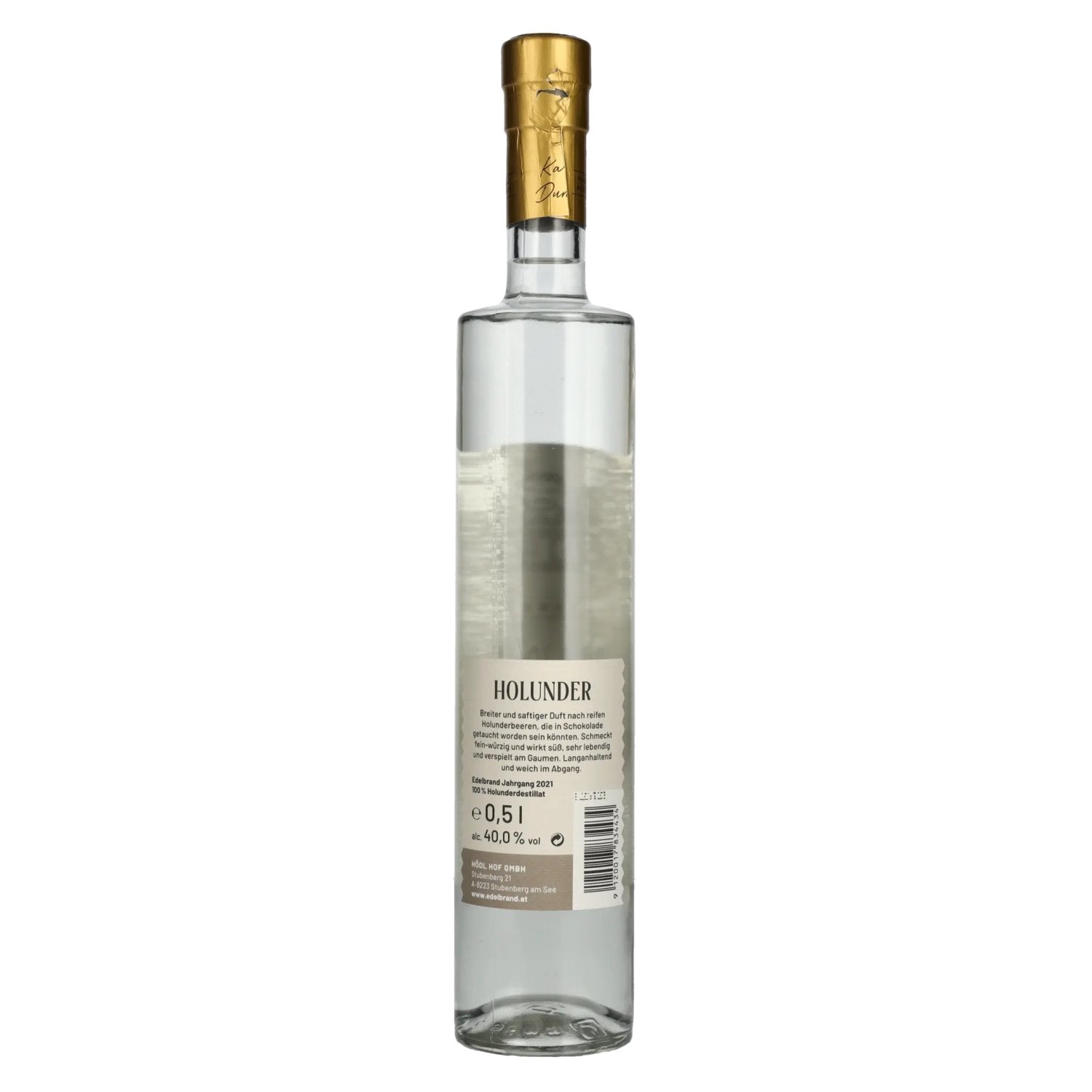 Hödl Hof HOLUNDER Eau-de-vie noble 2021 40% vol. 0,5l