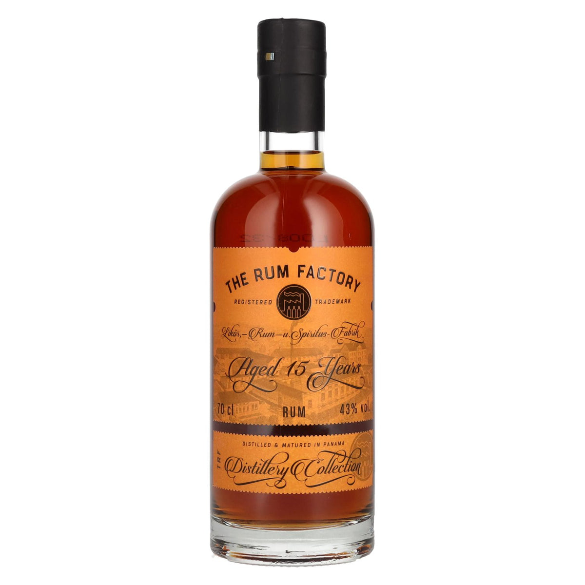 The Rum Factory 15 Years Old Rum 43% Vol. 0,7l