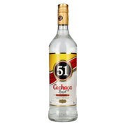 Cachaça 51 Brazil Sugar Cane Spirit 38 % vol. 1 l