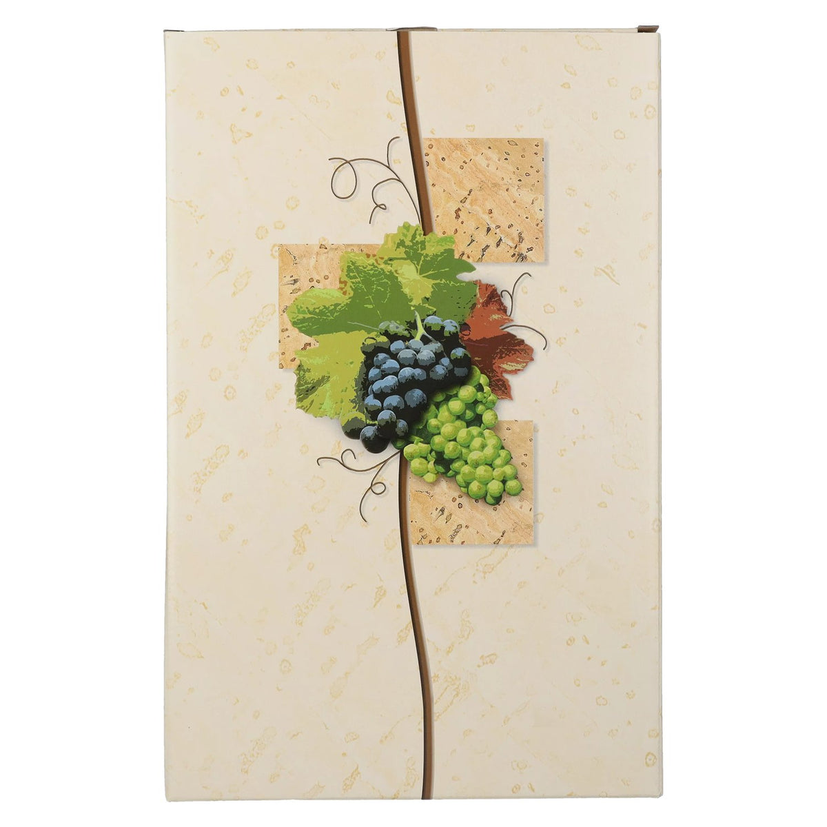 Folding box, ‘Vine’ design, set of 3, 36 cm