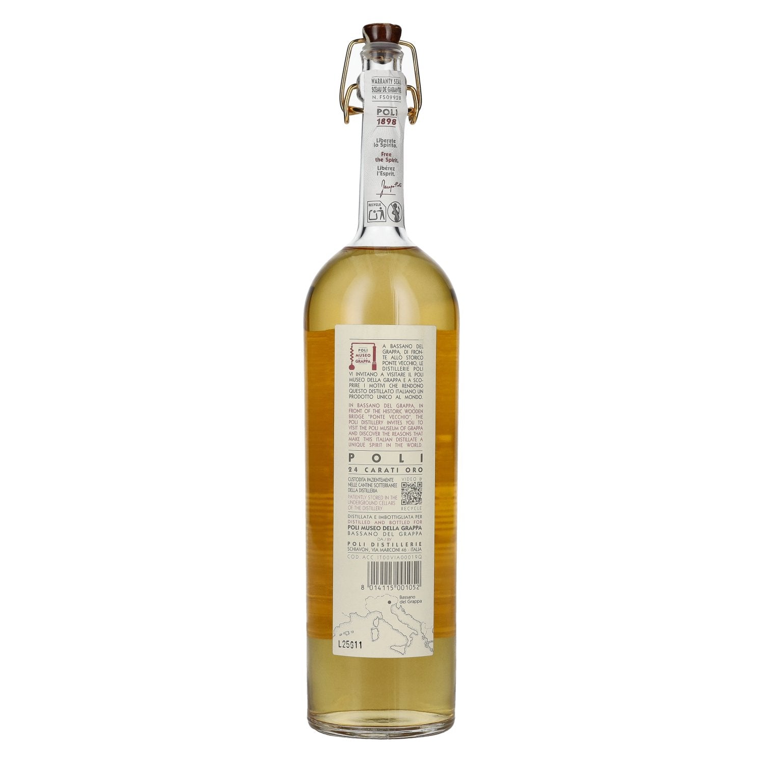 Poli Bassano del Grappa 24 Carati Oro 40% Vol. 0,7l