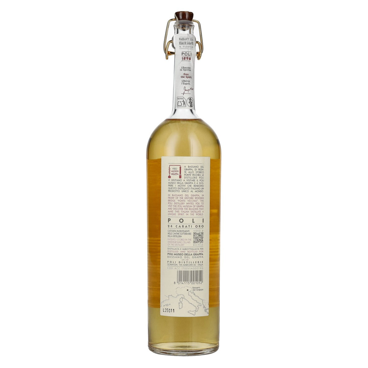 Poli Bassano del Grappa 24 Carati Oro 40% Vol. 0,7l