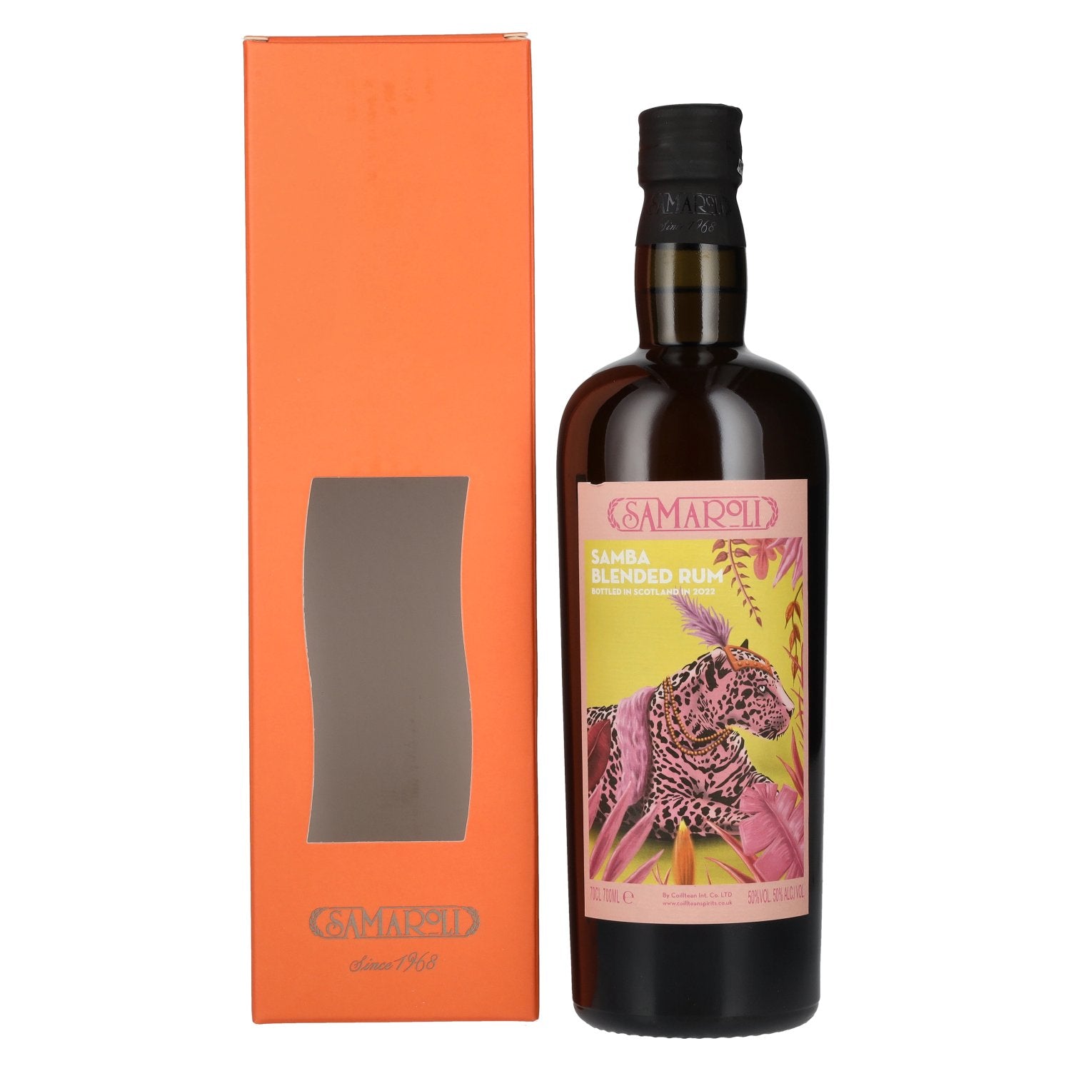 Samaroli Samba Blended Rum 2022 50% vol. 0,7l en boîte cadeau