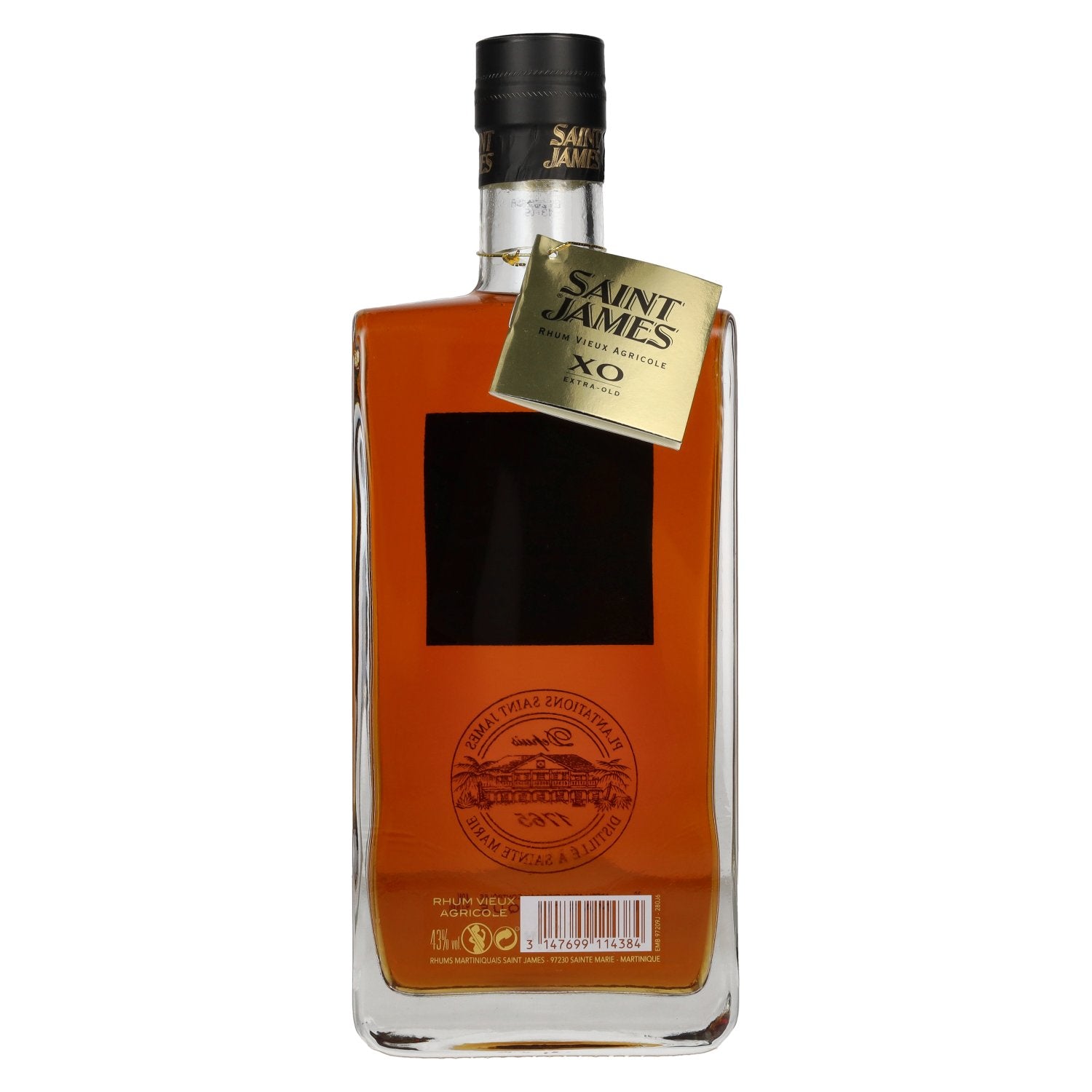 Saint James XO Rhum Vieux Agricole 43% vol. 0.7 l