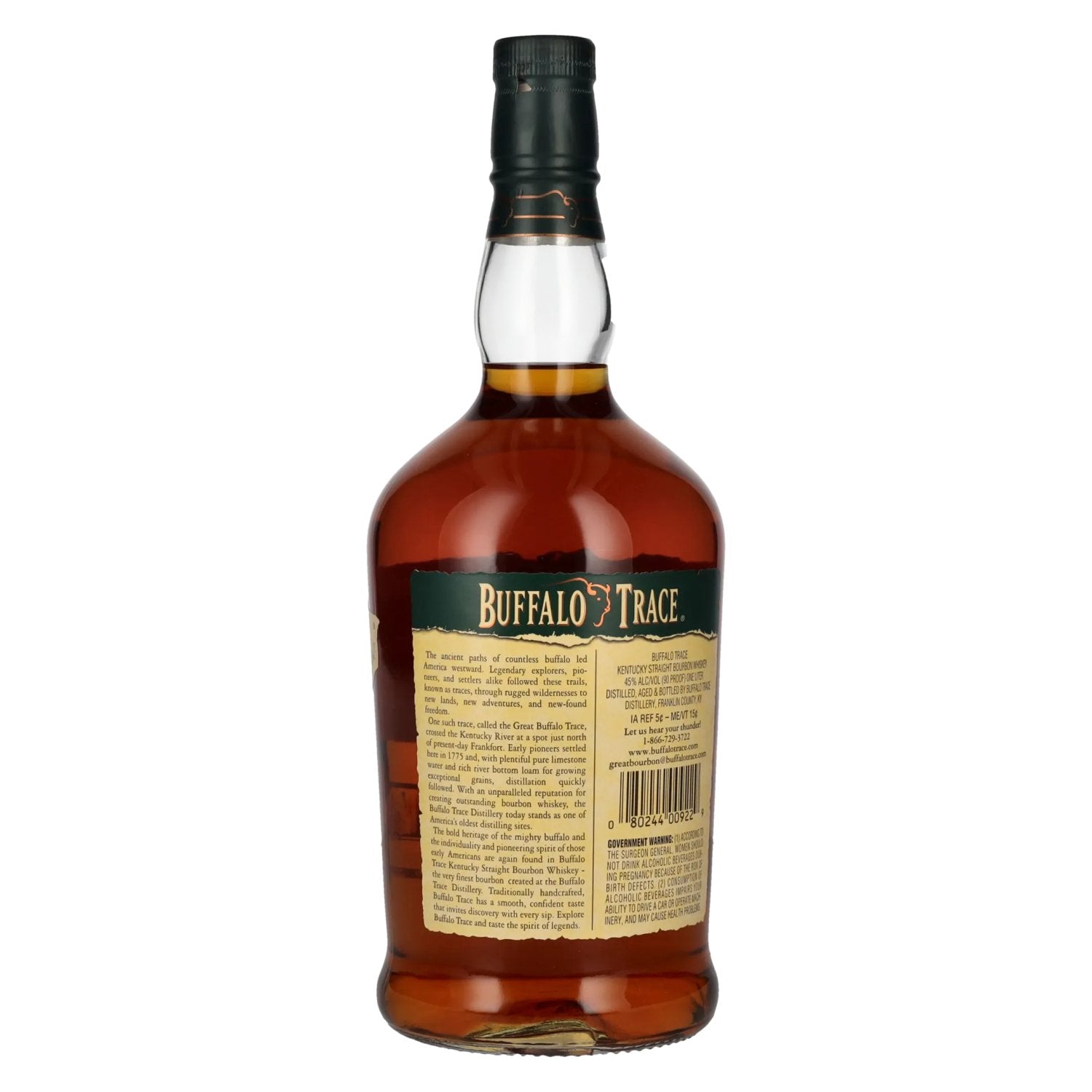 Buffalo Trace Kentucky Straight Bourbon Whiskey 45% Vol. 1l