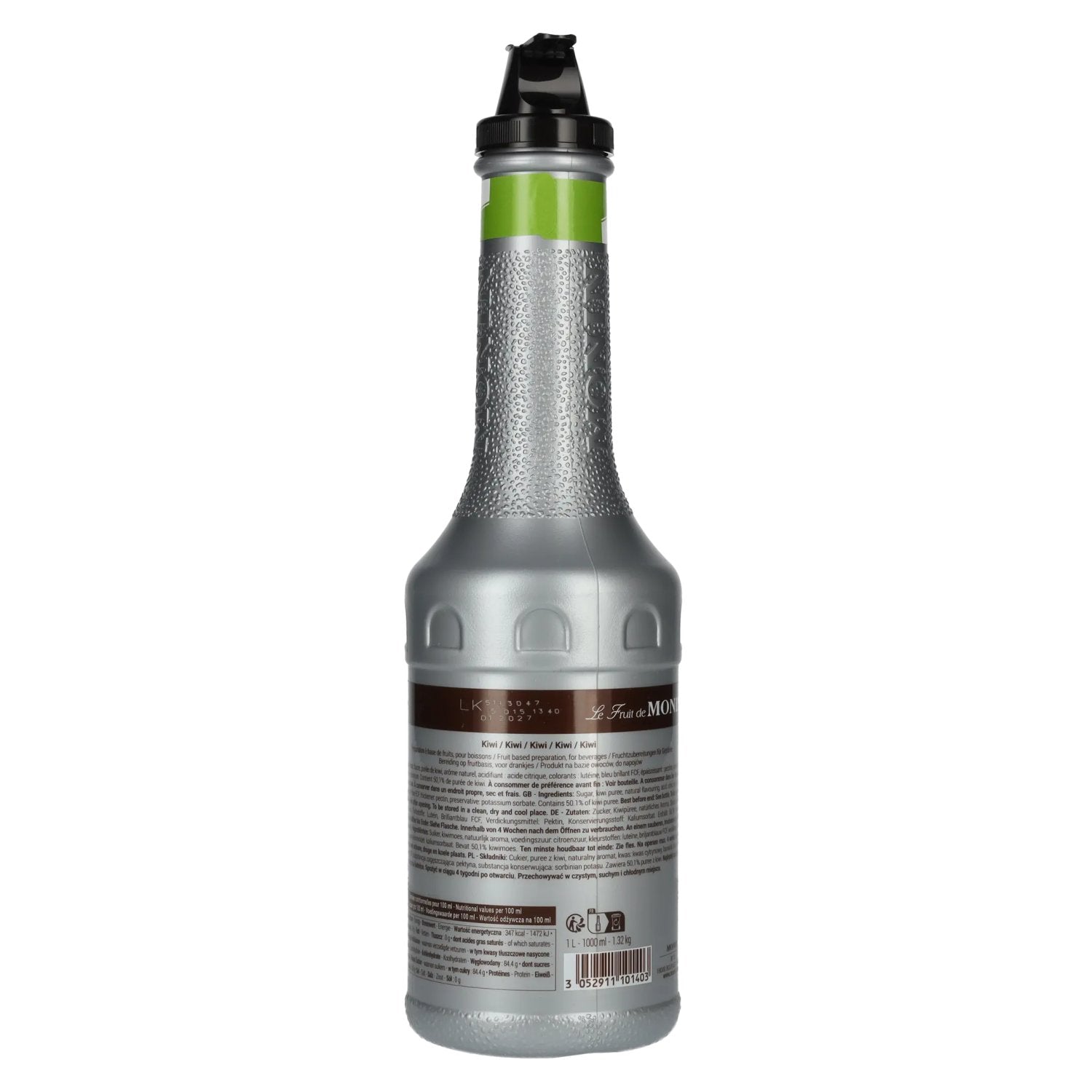 Monin purée de fruits KIWI 1l PET