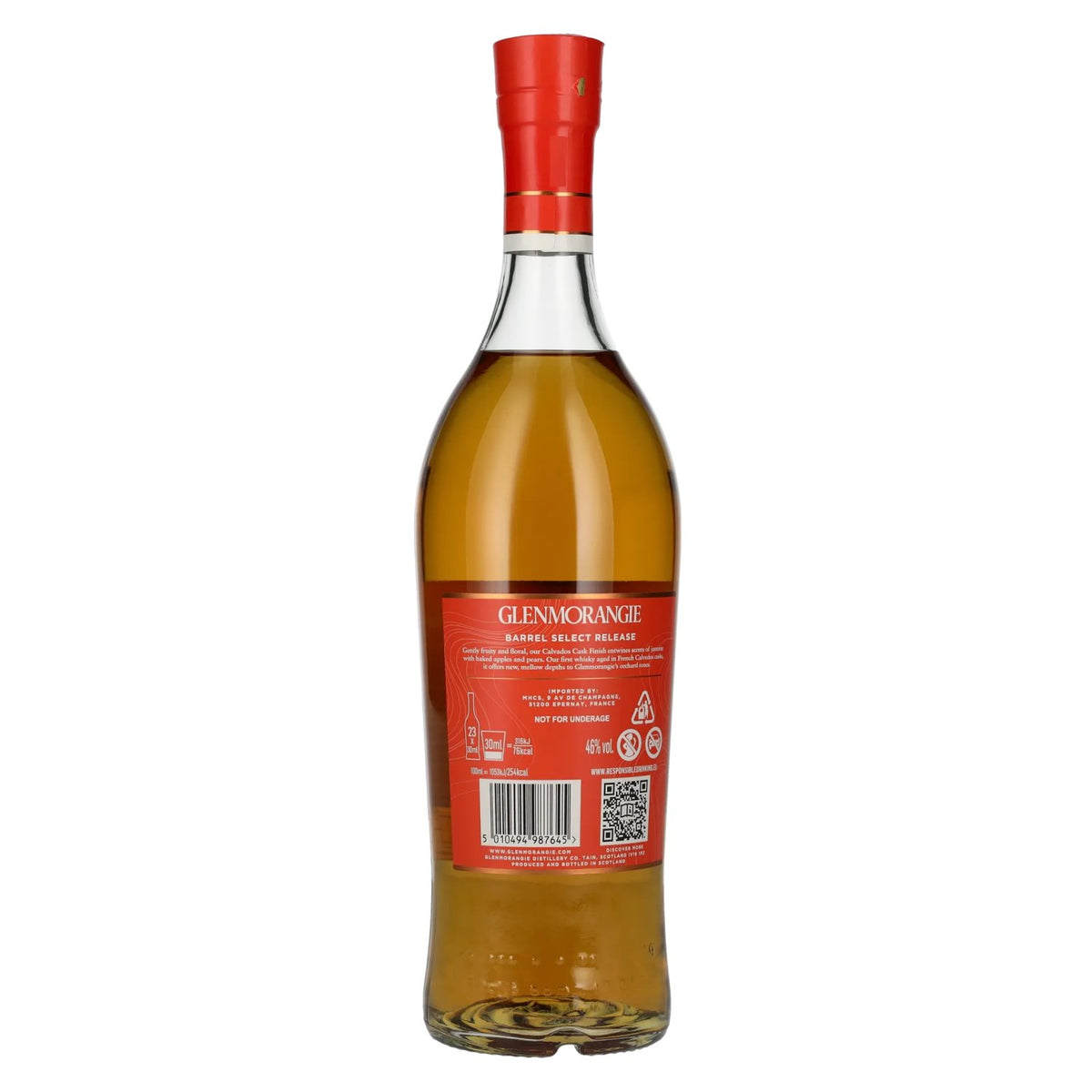 Glenmorangie 12 Years Old Barrel Select Release Calvados Cask Finish 46% Vol. 0,7l