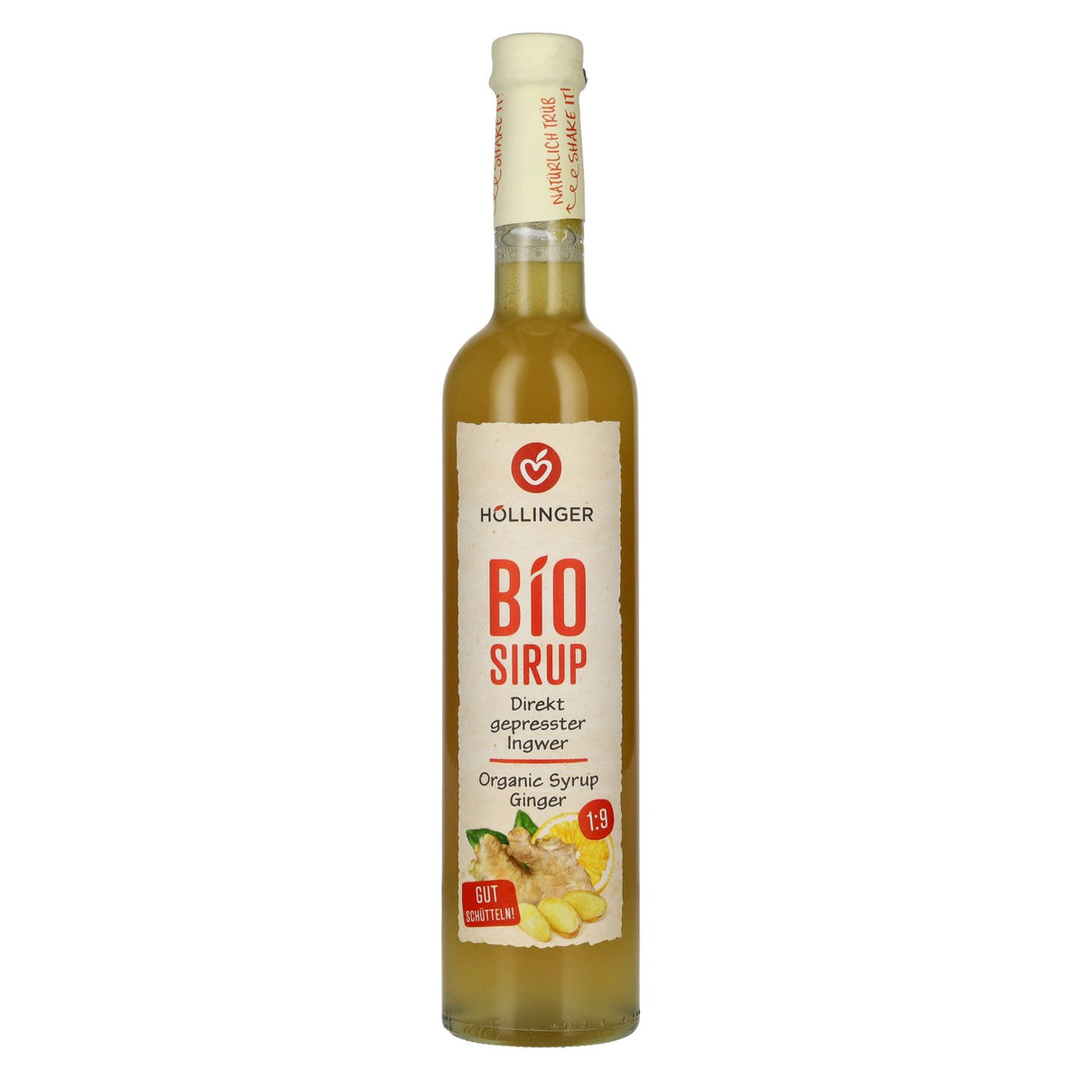 Höllinger Sirop Bio Gingembre 0,5l