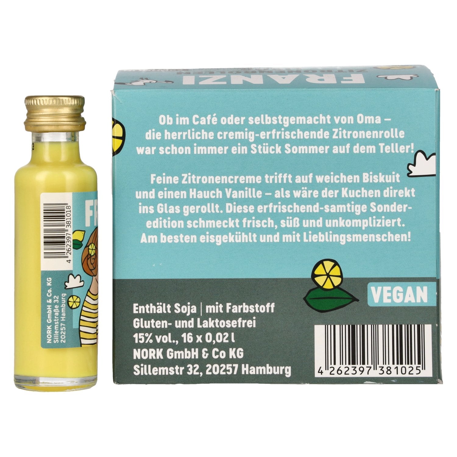 Franzi Likör 15% vol. 16x0,02l