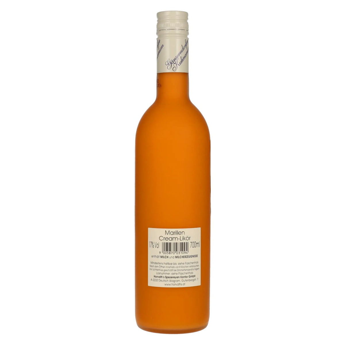 Gänserndorfer Kulinarium Liqueur de crème d'abricots 17% vol. 0,7l