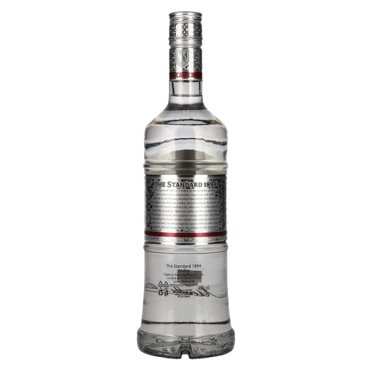 The Standard 1894 Vodka 40% Vol. 0,7l