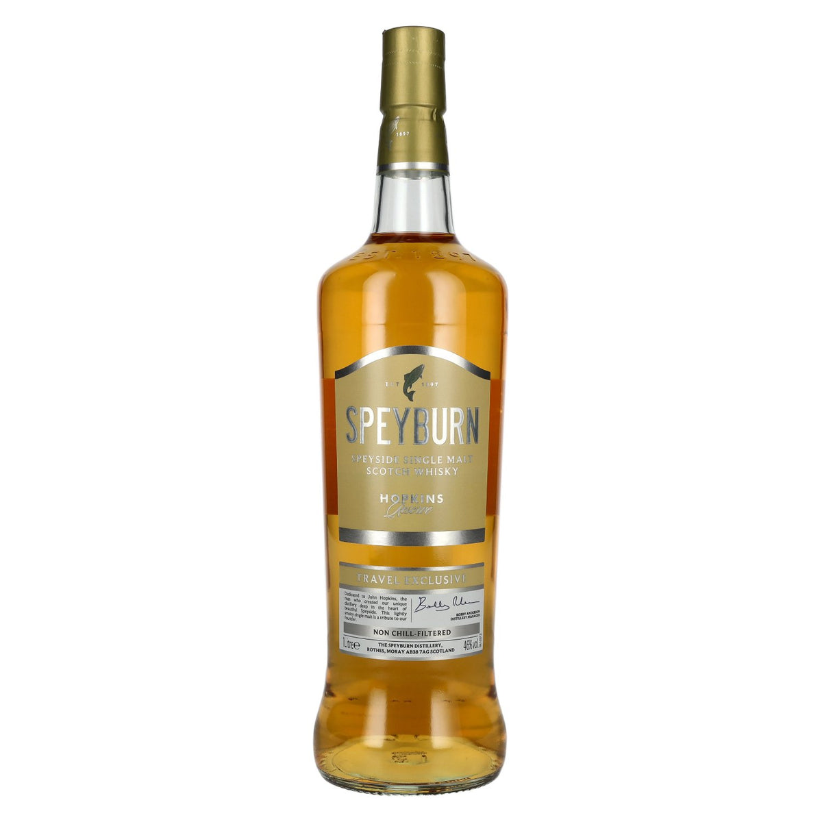 Speyburn HOPKINS RESERVE Speyside Single Malt TRAVEL EXCLUSIVE 46% Vol. 1l