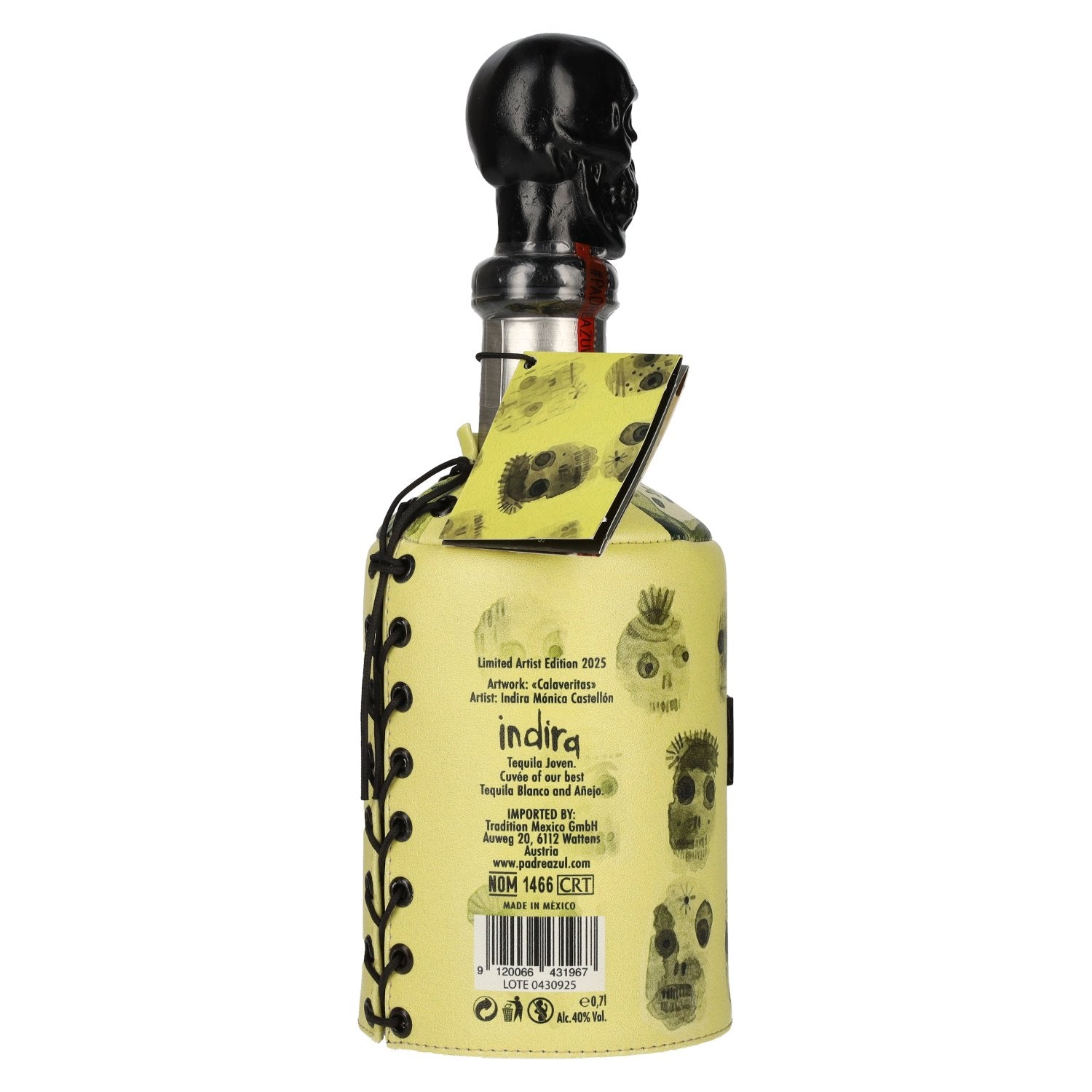 Padre Azul Super Premium Tequila Jóven 100% Agave Limited Artist Edition 2025 40% Vol. 0,7l
