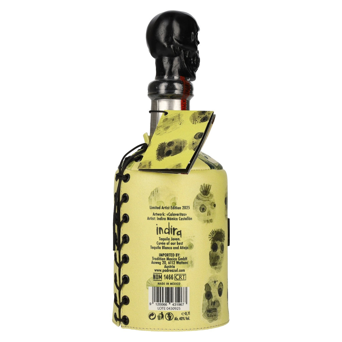 Padre Azul Super Premium Tequila Jóven 100% Agave Limited Artist Edition 2025 40% Vol. 0,7l