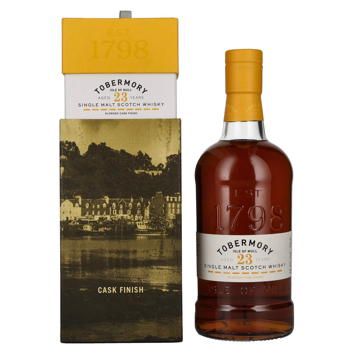 Tobermory 23 Years Old OLOROSO CASK Finish 46,3% vol. 0,7l en boîte cadeau