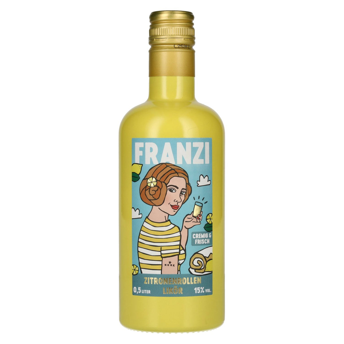 Franzi Lemon Rolls Liqueur 15% Vol. 0,5l
