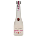 Pravda RASPBERRY Flavoured Vodka 37.5% ABV 0.05 l