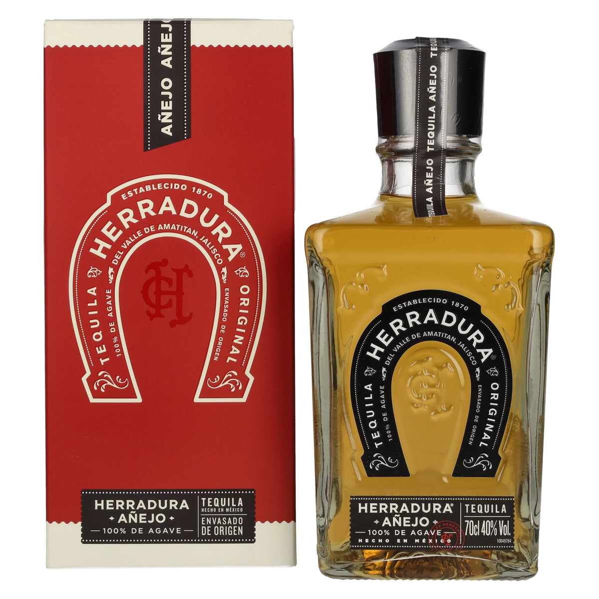 Herradura Tequila AÑEJO 100% de Agave 40% Vol. 0,7l in gift box