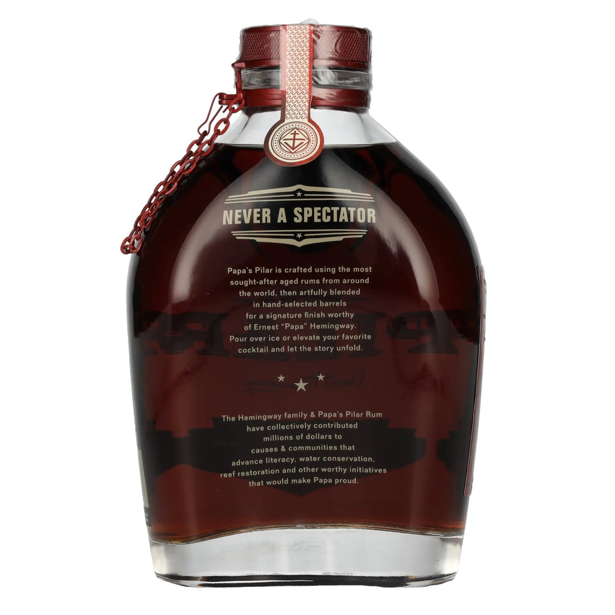 Papa's Pilar Solera SHERRY CASK FINISHED Dark Rum 43% Vol. 0,7l