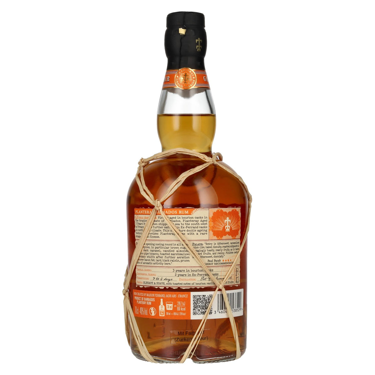 Planteray Rum BARBADOS 5 Years Old Traditional Rum 40% Vol. 0,7l