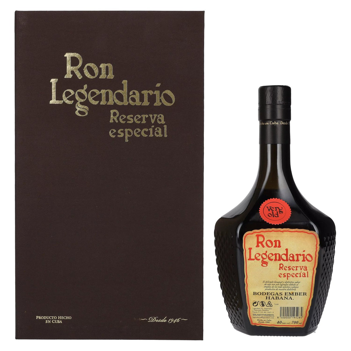 Roner Legendario Very Old Reserva Especial 40% Vol. 0,7l in gift box