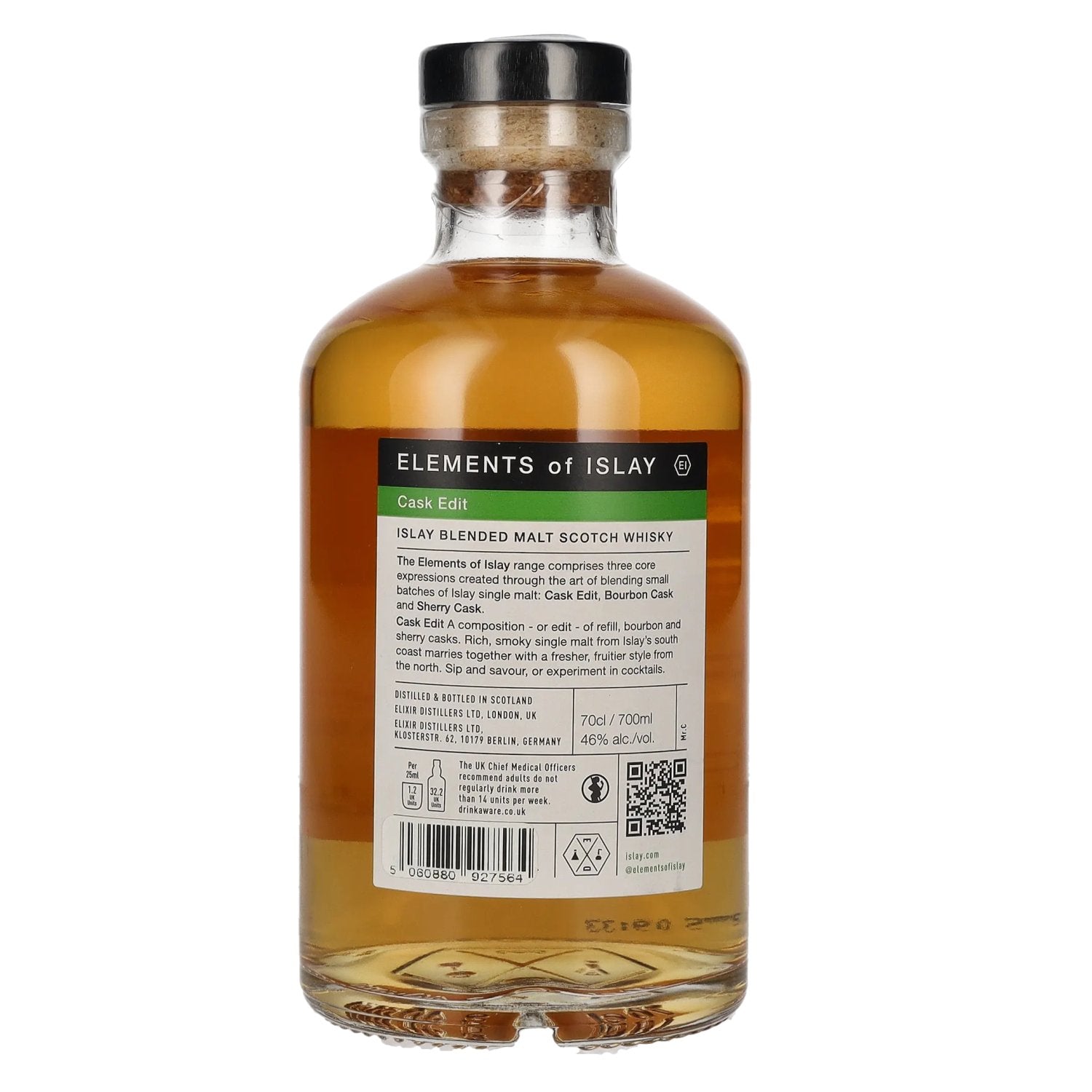 Elements of Islay Cask Edit I LOVE PAPA Islay Blended Malt 46% Vol. 0,7l