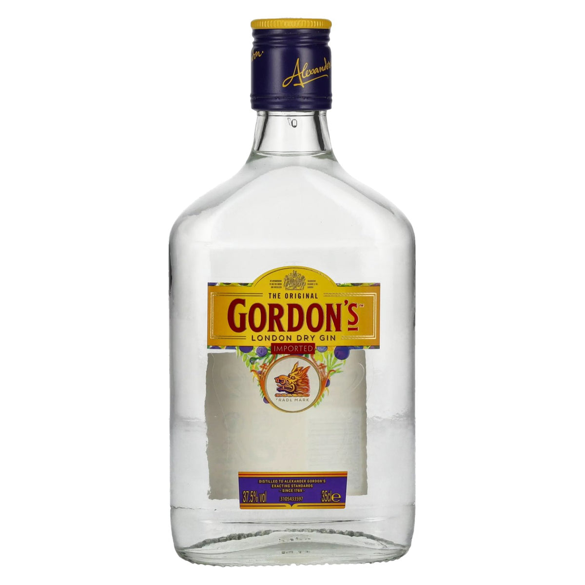 Gordon's London Dry Gin 37,5% vol. 0,35l