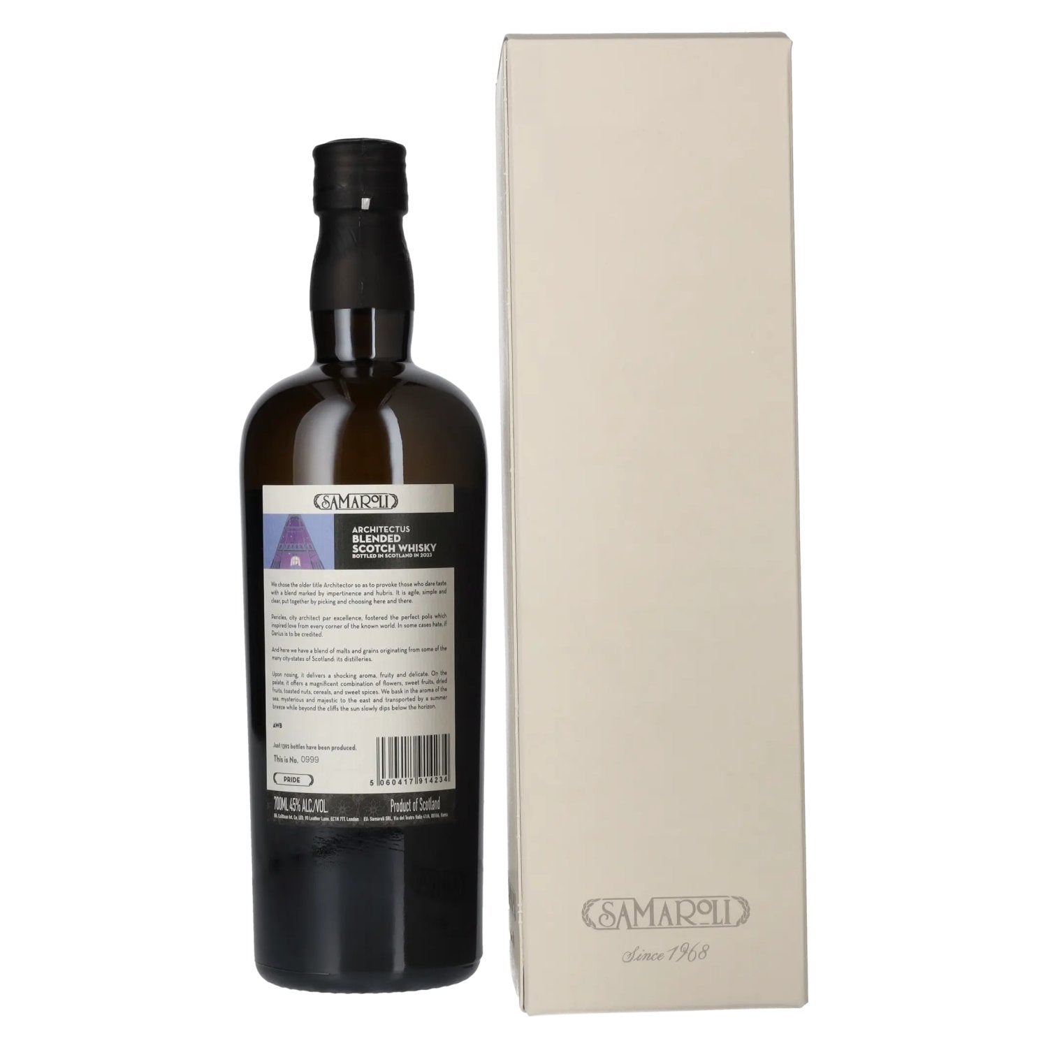 Samaroli ARCHITECTUS Blended Malt Scotch Whisky 2023 45% Vol. 0,7l in gift box