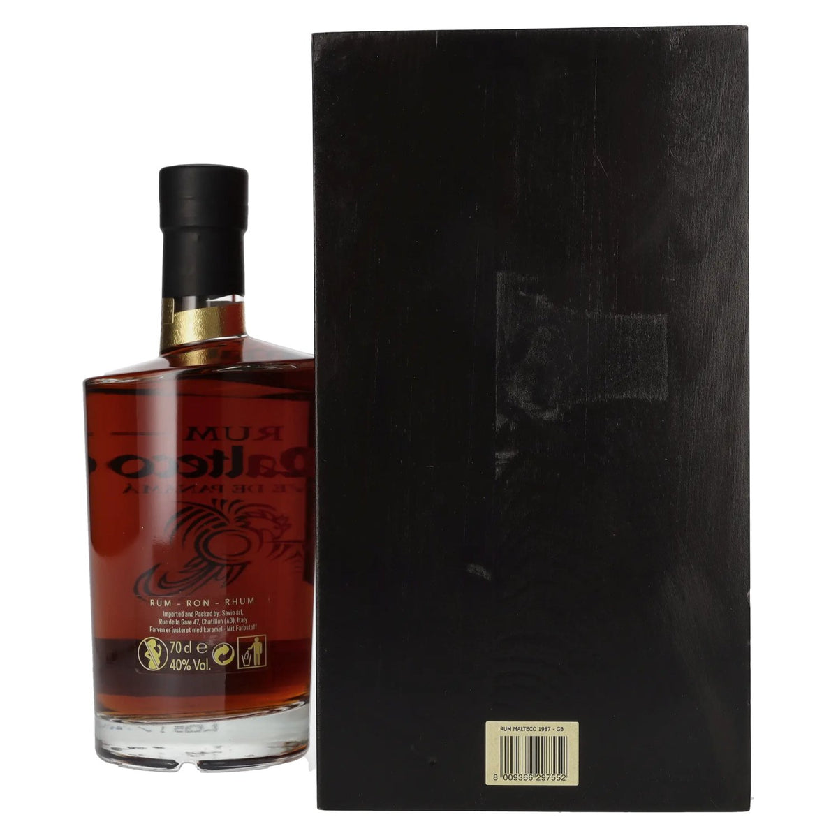 Ron Malteco SELECCIÓN 1987 40% vol. 0,7l dans une caisse en bois