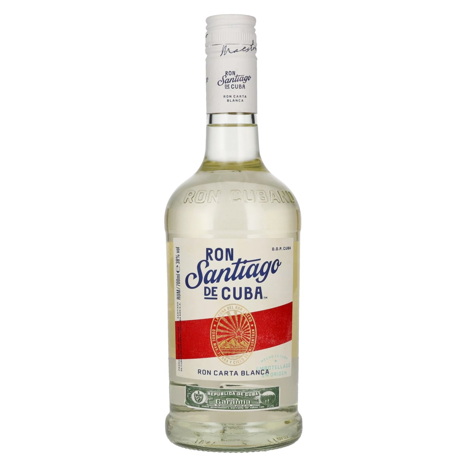 Ron Santiago de Cuba Ron Carta Blanca 38% vol. 0,7l