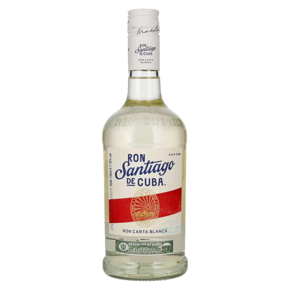 Ron Santiago de Cuba Ron Carta Blanca 38% vol. 0,7l