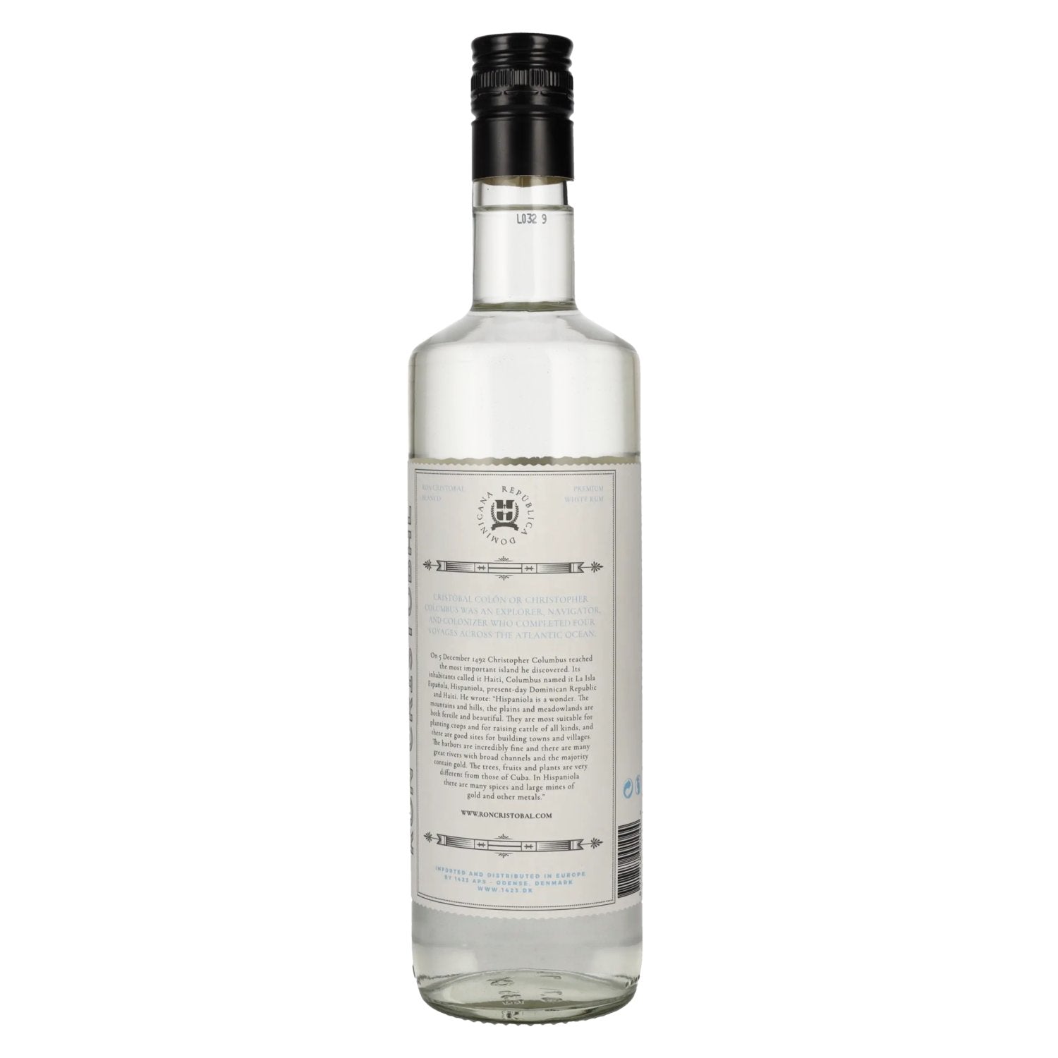 Ron Cristóbal BLANCO Rhum 38% vol. 0,7l