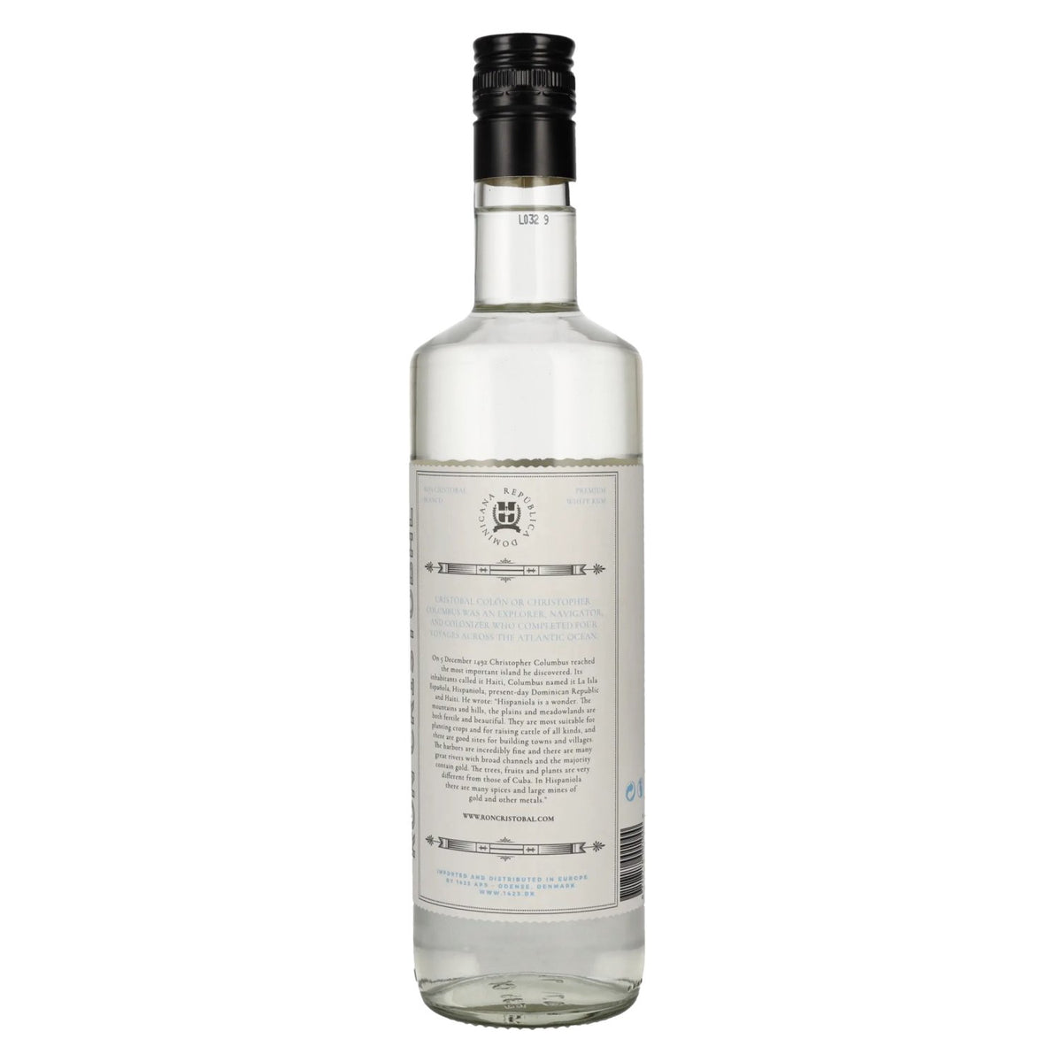 Ron Cristóbal BLANCO Rum 38% Vol. 0,7l
