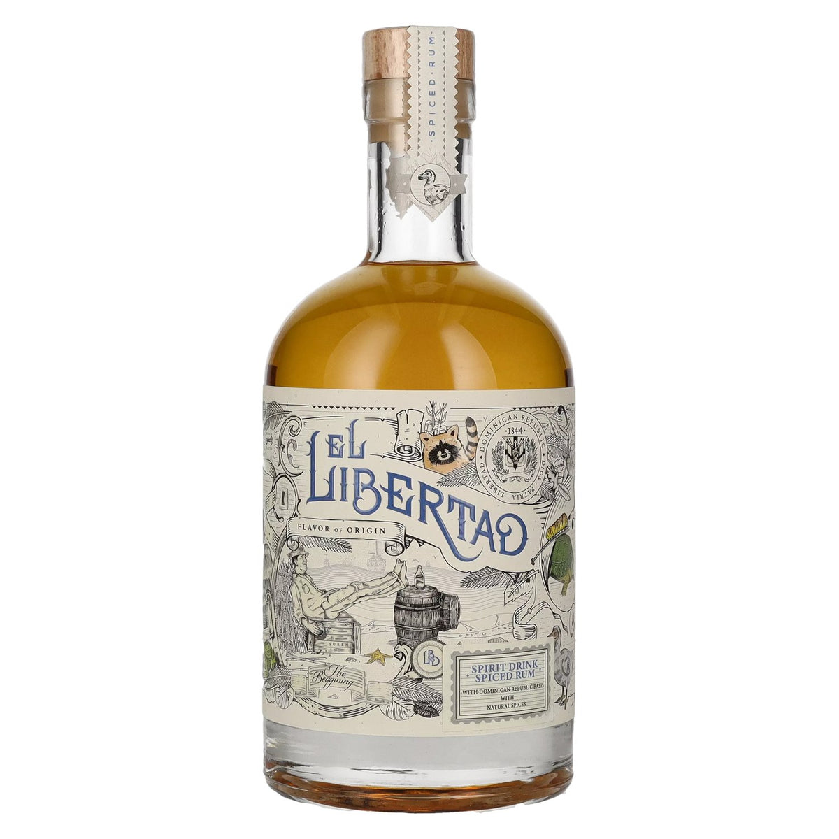 El Libertad FLAVOR OF ORIGIN Spirit Drink 40% vol. 0,7l