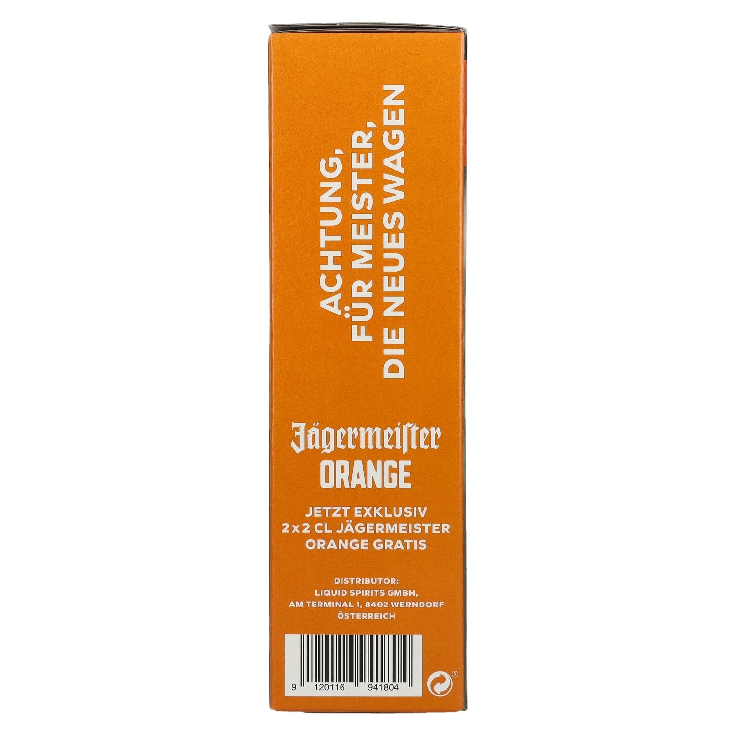 Jägermeister On Pack 34,9% Vol. 0,7l mit 2 Jägermeister Orange 0,02l